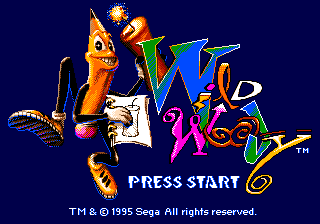 Заставка игры Wild Woody